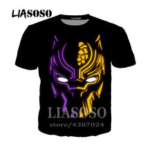 Load image into Gallery viewer, Black Panther T-shirt