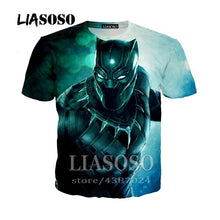 Load image into Gallery viewer, Black Panther T-shirt