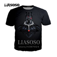 Load image into Gallery viewer, Black Panther T-shirt