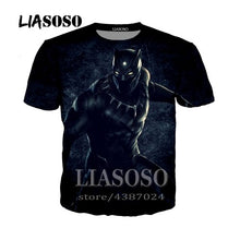 Load image into Gallery viewer, Black Panther T-shirt