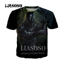 Load image into Gallery viewer, Black Panther T-shirt