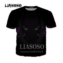 Load image into Gallery viewer, Black Panther T-shirt