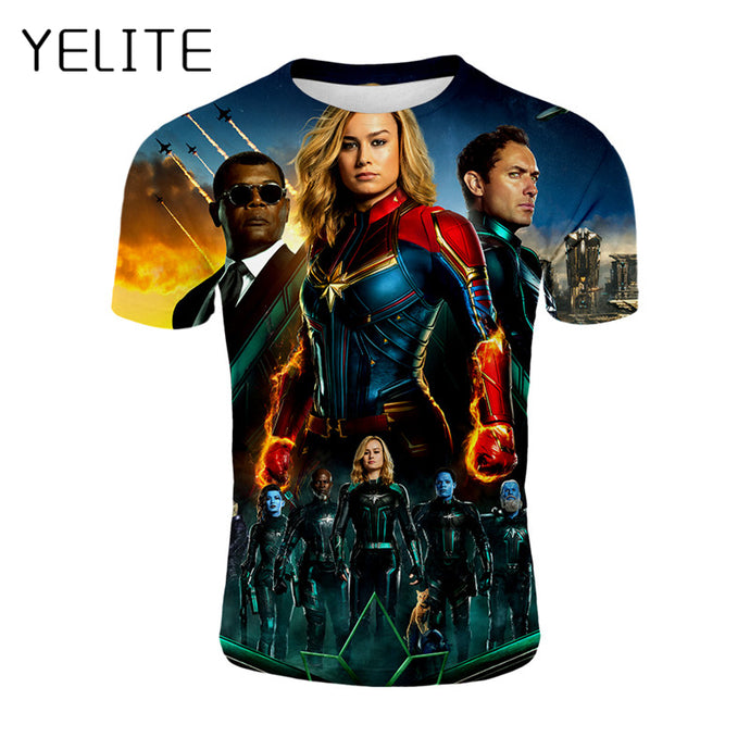 Captain  Marvel T-shirt