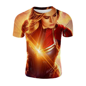 Captain  Marvel T-shirt